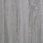vidaXL Meuble TV mural Sonoma gris 40x34 5x60 cm