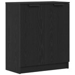 Buffets vidaXL 3 Pièces Bois d'ingénierie Noir