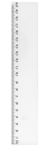 Règle plate antitache Graduée 200 mm en plastique JPC