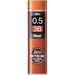 Etui de 40 mines 0 5 mm ain stein c275 dureté 3b x 12 pentel