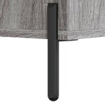 vidaXL Buffet sonoma gris 69 5x32 5x180 cm bois d'ingénierie