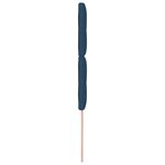 Tête de lit capitonnée bleu 80 cm en tissu