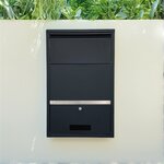 Boîte aux lettres à colis - ParcelXL® - Boîte à colis - Autonome - Boîte aux lettres suspendue - Courrier & Colis