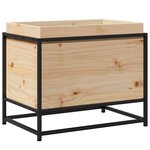 vidaXL Jardinière 60x40x50 cm bois de pin massif