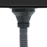 vidaXL Jeu d'évier de cuisine et égouttoir argenté 500x600x155 mm inox