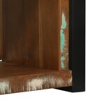 vidaXL Cube mural 55x35x40 cm Bois récup'