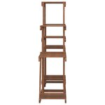 vidaXL Support à fleurs 110x25x96 cm bois massif de sapin