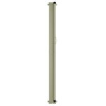 vidaXL Auvent latéral rétractable de patio 140x300 cm Crème