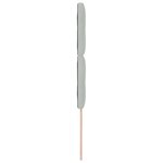 Tête de lit capitonnée Gris clair 100 cm Velours