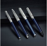 Waterman expert l'essence du bleu stylo bille  bleu  recharge bleue pointe moyenne  coffret cadeau