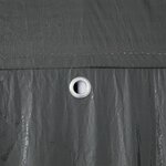 vidaXL Tente de fête anthracite 8x4 m PE