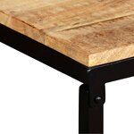 vidaXL Banc 110 x 35 x 45 cm Bois de manguier massif