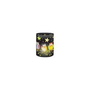 petite lanterne de table mini 'Eule' papier transparent, impression unilatérale URSUS