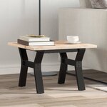 vidaXL Pieds de table basse cadre en Y 40x40x33 cm acier