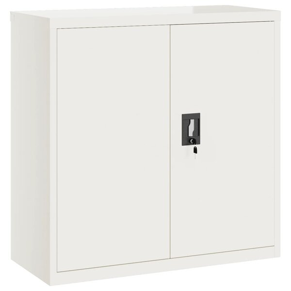 vidaXL Classeur blanc 90x40x90 cm acier