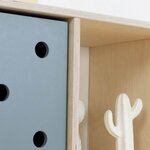 Meuble de rangement NABOSKY turquoise 1x5