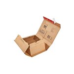 Lot de 20 cartons d'expédition 'post' taille: sl  marron colompac