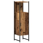 vidaXL Ensemble de meubles de salle de bain 4 pièces en bois vieilli