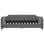 vidaXL Lit de jour avec gigogne et tiroirs sans matelas 80x200 cm