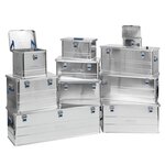 ALUTEC Boîte de rangement en aluminium COMFORT 60 L