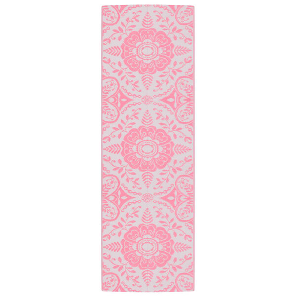 vidaXL Tapis d'extérieur rose 80x250 cm PP