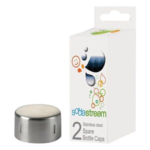 Lot de 2 Bouchons de bouteille en métal pour carafe SODASTREAM SODASTREAM