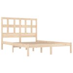 vidaXL Cadre de lit sans matelas 180x200 cm bois massif de pin