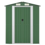 vidaXL Abri de jardin Vert 192x772x223 cm Acier galvanisé