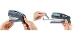 Agrafeuse Easy 70% d' effort en moins 20-25 feuilles 24-26/6 Anthracite MAPED