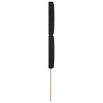 Tête de lit LED vidaXL noire 100 cm Velours
