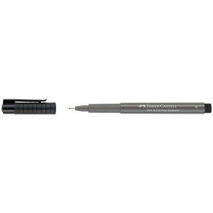 Feutre PITT artist pen  gris chaud IV FABER-CASTELL