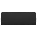 vidaXL Appui-tête de chaise longue Noir 40x7 5x15 cm Textilène