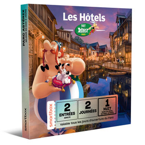 SMARTBOX - Coffret Cadeau Séjour au Parc Astérix en 2025 -  Séjour