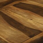 vidaXL Table de salle à manger ronde Ø160x76 cm Bois massif d'acacia