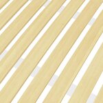 vidaXL Sommier à lattes avec 17 lattes 100x200 cm