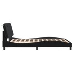 vidaXL Cadre de lit sans matelas noir 120x200 cm velours