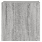 vidaXL Meuble TV mural sonoma gris 40 5x30x40 cm bois d'ingénierie