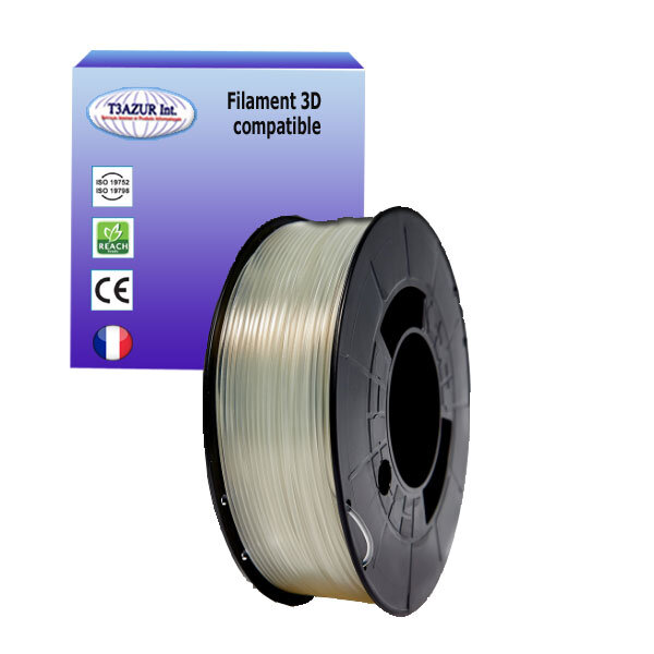 Filament pla 3d -  transparente