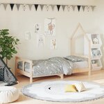 vidaXL Cadre de lit pour enfant 80x160 cm bois de pin massif