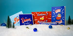 Kit de Noël avec un colis XS et de la papeterie