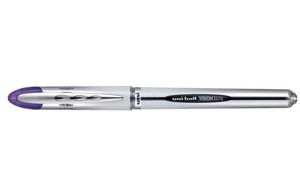 Roller encre liquide Vision Elite UB200 Pte Moy. 0,8mm Violet UNI-BALL