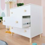 Commode enfant COMO blanc