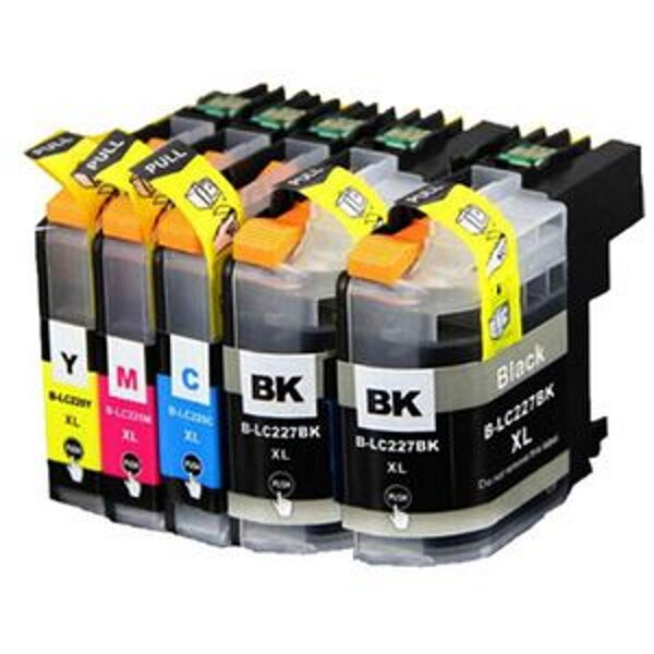 Pack de 5 cartouches compatibles lc227 et lc225