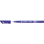 1 stylo-feutre à pointe fine stabilo sensor - bleu x 25 stabilo
