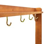 vidaXL Chariot de cuisine de jardin Bois d'acacia 92x43 5x141 5 cm