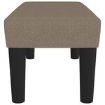 vidaXL Banc Taupe 70x30x30 cm Tissu