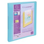 Classeur 2 Anneaux 30mm Polypropylène Kreacover Pastel - A4 - Couleurs Assorties - X 15 - Exacompta