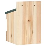 vidaXL Nichoirs 4 Pièces 12x16x20 cm Bois de sapin