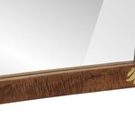vidaXL Miroir de salle de bain 50x70x3 cm en bois massif de mangue