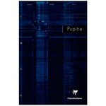 CLAIREFONTAINE Bloc pupitre 80 feuilles 90 grammes format 21x31,5 cm règlure seyès agrafé perforé 66131